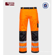 New products cheap safety trousers hi-vis reflective TC work cloth pant